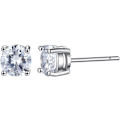 Miniatyrbillede 1 af 4: Øreringe til kvinder Øreringe Zirkon Klassiske Øreringe Stud Øreringe Zirkon Øreringe Diamant Dame Øreringe Smykker silver-a