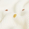 Miniatyrbillede 3 af 5: Hæklet tæppe i bomuld med krogkant - Sovetæppe, sofa-tæppe