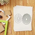Pikkukuva 4 / 5: Pitsi Oval Nesting Frame Metallileikkuuterät Stencil Diy Scrapbooking Kohokuviointityökalu Die Cuts Paper Card Album Template