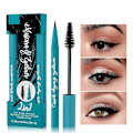 Pikkukuva 1 / 5: 4d Silk Fiber Mascara, vedenpitävä volyymi- ja pituusmascara, paksumpi ja tuuheampi eyeliner, vedenpitävä nopeasti kuivuva eyeliner-kynä