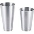 Miniatyrbillede 1 af 5: Rustfrit Stål Robust Cocktail Shaker Bar Husholdningskøkken Værktøj (sølv)