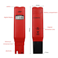 Miniatyrbillede 4 af 5: ORP Redox Meter Tester Negativt Potentiale ORP Test Pen 1-punkts Kalibrering