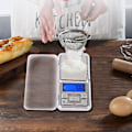 Miniatyrbillede 4 af 5: Mini bærbar digital lommeskala smykker diamant kalibrering vejning balance LCD