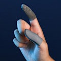 Miniatyrbilde 4 av 5: 2 stk. Gaming Finger Sleeves 0,3 mm ledende fiber fingertuppdekselhansker