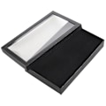 Miniatyrbillede 2 af 5: 36 Slots Smykkeskrin Ringopbevaring Øreringe Display Box Smykke Organizer Holder Transparent Vindue