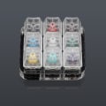 Miniatyrbilde 2 av 5: 9 Key Caps Testing Tool Gateron Mx Switches Keyboard Tester Kit G Shaft Clear Keycaps Sampler Pcb Mechanical Keyboard