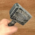 Miniatyrbild 3 av 5: Thor's Hammer formad flasköppnare flasköppnare - Praktisk läsk- och vinöppnare för fest, strand, bar