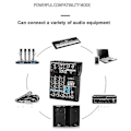 Miniatyrbilde 4 av 5: Profesjonell 4-kanals Bluetooth-mikser Audio Mixing Dj-konsoll med Reverb-effekt for hjemmekaraoke Usb Live Stage Ktv
