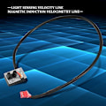 Miniatyrbillede 4 af 5: Løbåndshastighedssensor Kabel 3 Pin Lys Sensor Tachometer Magnetisk Induktion Hastighedssensor Kompatibel Trea Sl