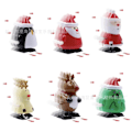 Miniatyrbillede 6 af 10: Legetøj til børn, Optrækkelegetøj, Optrækkelig Vandrende Julemand Elg Optrækkelegetøj, Julegaver walking chubby christmas tree