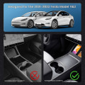Miniatyrbillede 4 af 5: 27w hurtigoplader til Tesla Model Y 3 2021 2022 2023 tilbehør dockingstation Usb centerkonsol adapter bil Usb shunt hub