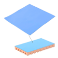 Miniatyrbillede 3 af 5: 100x100x1mm Termisk pude, Gpu blød silikone termisk ledende puder