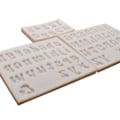 Miniatyrbillede 3 af 5: 3 stk. Silikone Choaolate Form Fondantforme Engelske Alfabet Tal Formet