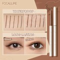 Pikkukuva 4 / 5: Focallure Eyeliner-liimakyniä - Vedenkestävä, tahraamaton, pitkäkestoinen, nopeasti kuivuva, luonnollinen