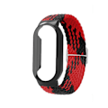 Miniatyrbillede 3 af 5: 5 stk Farvede Flettede Urremme Til Xiaomi Watch Elastisk Justerbar Nylon Urrem