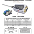 Pikkukuva 2 / 5: 2x USB-RS422 RS485 sarjaporttiadapterikaapeli sirulla 5-napaisella liitinlevyllä Windowsiin