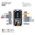 Miniatyrbild 3 av 5: Nodemcu Esp8266 Utvecklingskort Med 0.96 Tums Oled-display Ch340 Esp-12e Wifi-modul -usb För Mic