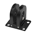 Miniatyrbild 3 av 5: Metallfinger Tripod Mount Adapter Dubbel Port 1/4 Gänghål Vikbart Bas för 10/9/8/max Sportkameror