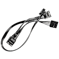 Miniatyrbillede 3 af 3: 6-polet til 3x IDE-driverstrømkabel Kompatibel med EVGA Supernova 650 750 850