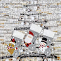 Miniatyrbild 5 av 5: Jultomteluva Jultomteluva Jultomteluva Jultomteluva Jultomteluva X-mas Holiday Hat Tjock plysch Jultomtehuvudband Juldekoration till jul