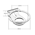 Miniatyrbillede 4 af 5: Vægmonteret stativ til Homepod Mini Holder pladsbesparende akryl mini-beslag