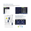 Miniatyrbillede 5 af 5: Ow18b Smart Digital Multimeter 20a 3 5/ 6 Digit Auto Range Bluetooth Version Data Multimeter Thermo