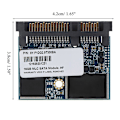 Miniatyrbild 4 av 5: 16 GB SATA SSD halvhöjd Solid State Disk Drive för bärbar dator