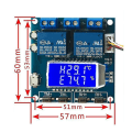 Miniatyrbilde 3 av 3: Fuktighets- og temperaturkontroller LCD digital dobbel utgang automatisk konstant regulatortavle