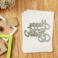 Miniatyrbild 4 av 5: Glad Påsk Metallskärverktyg Präglingsverktyg Stämplar För Diy Präglingsalbum