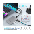 Pikkukuva 5 / 5: 7-in-1 Type-c -telakka Usb3.2 Gen2 10gbps Pd 100w latauksella Laajennus Monitoimikeskitin