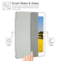 Miniatyrbild 2 av 4: Smart magnetiskt stativ läderfodral hårt bakskydd för Apple Ipad 2017 9.7\" Gery