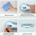 Miniatyrbillede 5 af 5: Toiletgreb, skridsikker sikkerhedsgreb til badeværelset, brusegreb med sugekop, badekargreb til ældre/handicappede/børn/gravide (grå)