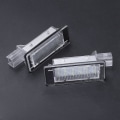 Miniatyrbillede 5 af 5: Bil LED Nummerpladelys Lampe Til Renault Espace Mk4 Scenic Mk2 Laguna 2 Dacia Duster Lodgy Log