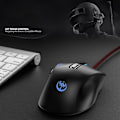 Miniatyrbild 2 av 5: RGB Gaming Mus Kabelbunden Programmerbar Ergonomisk USB Möss 3200 Dpi 6 Knappar & 6