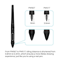 Pikkukuva 2 / 5: Tablet-piirtostylus Pw517 Huion Kamvas13 22 12 Gs1562/gs1161 -kynälle