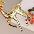 Miniatyrbillede 5 af 5: 5 stk. Kunstig Jul Simulering Sika Hjor Rådyr Eventyrhave Rekvisitter Statue Hjem Elg Skab Ornamenter Kage Dekoration