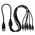 Pikkukuva 1 / 5: Usb-urosliitäntä 3.51.35mm 5.52.1mm 5.52.5mm DC-tynnyriliitin virtajohdon liitin