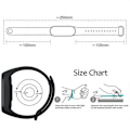 Miniatyrbillede 4 af 5: Armbånd til Xiaomi Mi Band 7 Sport Strap ur Blødt silikone armbånd til xiaomi midnight blue