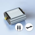Miniatyrbild 4 av 5: Digital optisk koaxial till analog RCA L/R ljudadapteromvandlare förstärkare