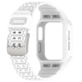 Miniatyrbilde 3 av 5: 2-i-1 Passer til Apple Watch Rem Apple Watch Ultra Armor Rem Silikon Urkasse