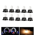 Miniatyrbillede 1 af 5: Newway 5/10stk/sæt T3 T4.2 Halogen Bil Instrumentbræt Panel Lamper 4300k 1-1.4w Halogen Pærer Indikator Kile Bil Instrumentbræt Led Lys