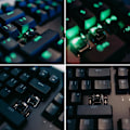 Pikkukuva 2 / 5: 4 kpl musta lineaarinen optinen kytkin Razer Huntsman Elite -näppäimistön vaihdettaviin kytkimiin