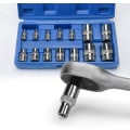 Miniatyrbillede 1 af 2: E4-e24female Socket,1/4\",1/2\", 3/8\"guide 14set E4-e24female Socket,1/4\",1/2\", 3/8\"guide --14set