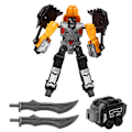 Miniatyrbillede 1 af 5: Plastik Bil Legetøj til Børn - Transformer Robot Actionfigur