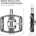 Miniatyrbillede 2 af 5: Cykelpose Dobbeltpose, Tredimensionelle Cykeltasker Til Bagagebærere | 35l Store Cykeltasker | Cykeltaske Med Vandtæt Regnslag | Cykeltasker