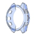Miniatyrbilde 1 av 2: For Garmin Fenix 7x Støtsikker Anti-ripe Full Dekning Tpu Shell Bumper Case-fargeblå