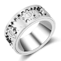 Miniatyrbillede 1 af 3: Alg roterende gear ring i rustfrit stål maskineri vind designer dekompressionsring-størrelse:7