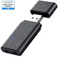 Pikkukuva 1 / 4: Usb Bluetooth -sovitin 5.0 vastaanotinlähetin, 2-in-1 Bluetooth -lähetinvastaanotin
