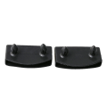 Miniatyrbilde 2 av 4: 50 stk. Sengeskinne Plast End Caps Holdere 55mm Svart - Bqlzr