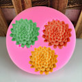 Miniatyrbillede 3 af 5: 3d Lille-tusindfryd Blomsterform Slikforme Polymer Craft Art Diy Forme Køkken